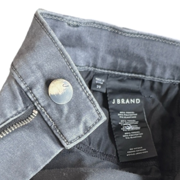 JBRAND EUC mid-rise straight leg cropped in Gray Size 29 - Picture 7 of 7